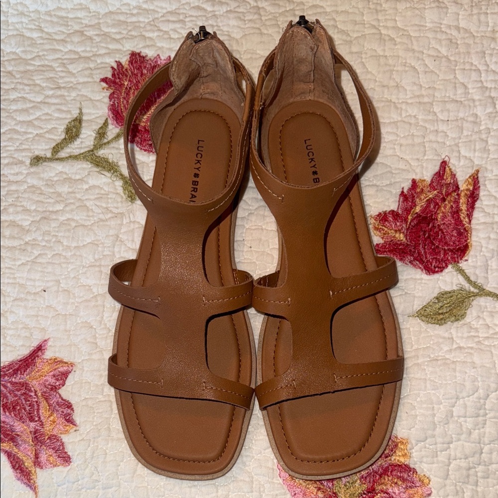 Lucky Brand Women’s Nayda Caged Sandals